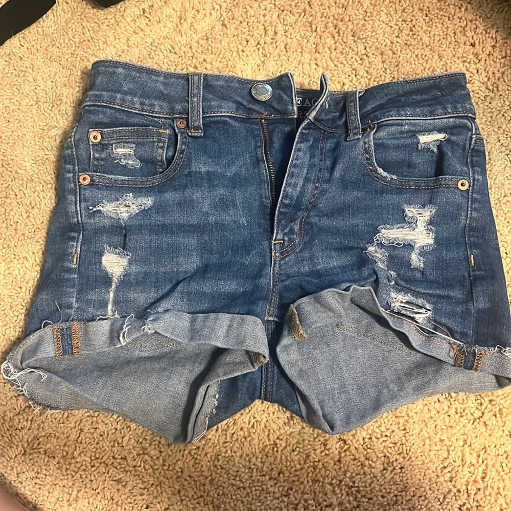 American eagle jean shorts